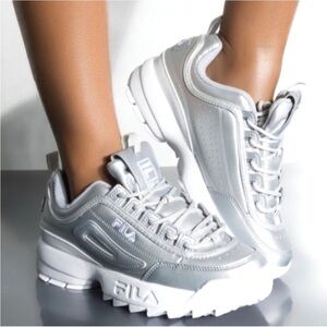 Fila Women's Silver Disruptor 2